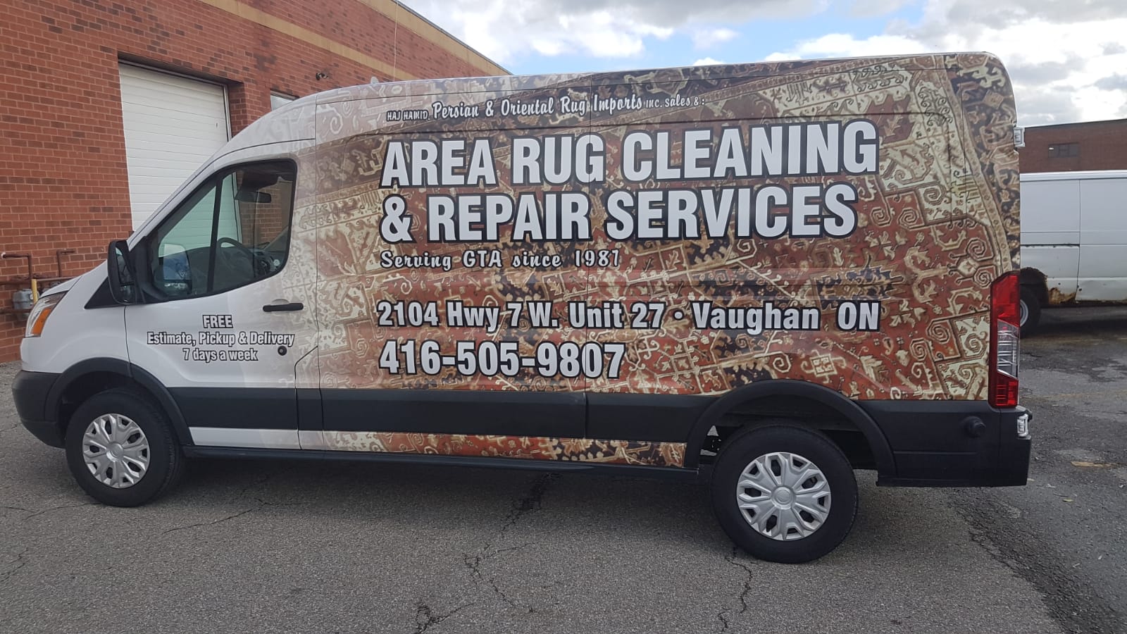 rug cleaning full vehicle wrap