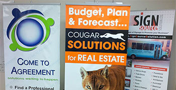 corporate retractable banners