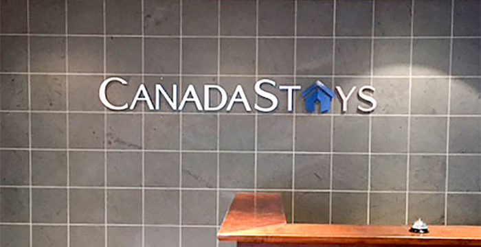 Dimensional Letters Custom Office Lobby Sign