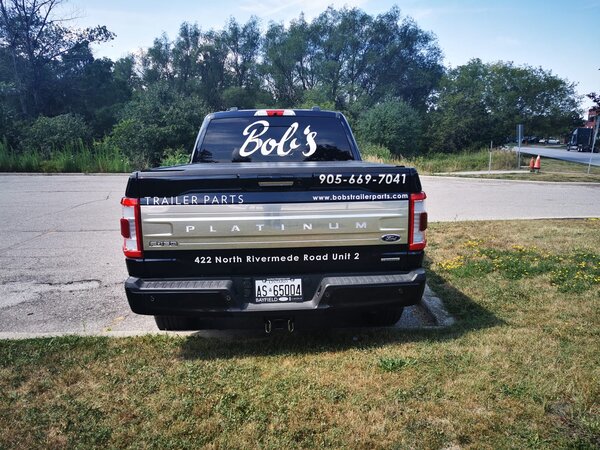 Bob'S Trailer Parts Custom Truck Wrap In Toronto, ON - Sign Source Solution