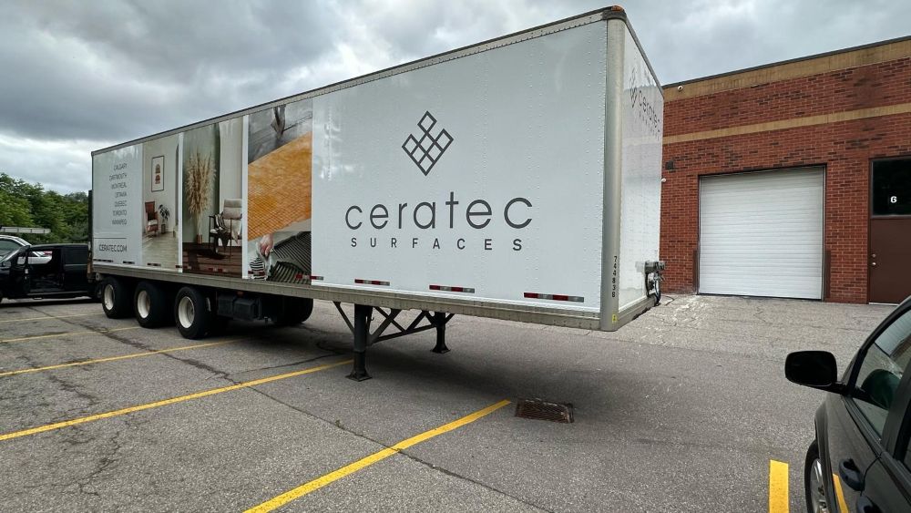 Custom Trailer Graphics for Commercial Graphics