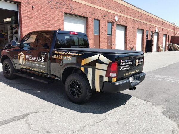 Custom Truck Wrap For Wexmark In Toronto, ON - Sign Source Solution