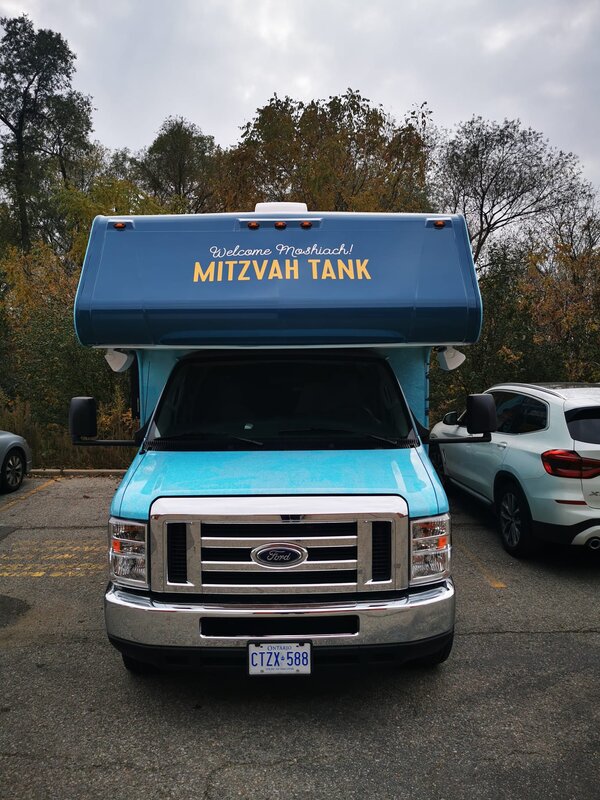 Custom Van Wrap For Levi Mitzvah Tank In Toronto, ON - Sign Source Solution