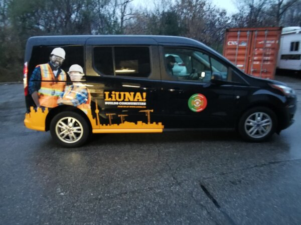 LiUna Custom Vehicle Wrap In Toronto, ON - Sign Source Solution