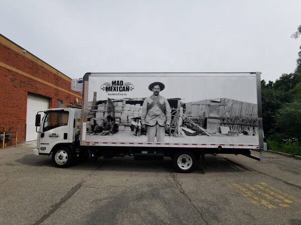 Mad Mexican Truck Wrap In Toronto, ON - Sign Source Solution