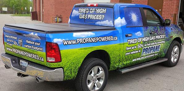 Pickup truck wraps