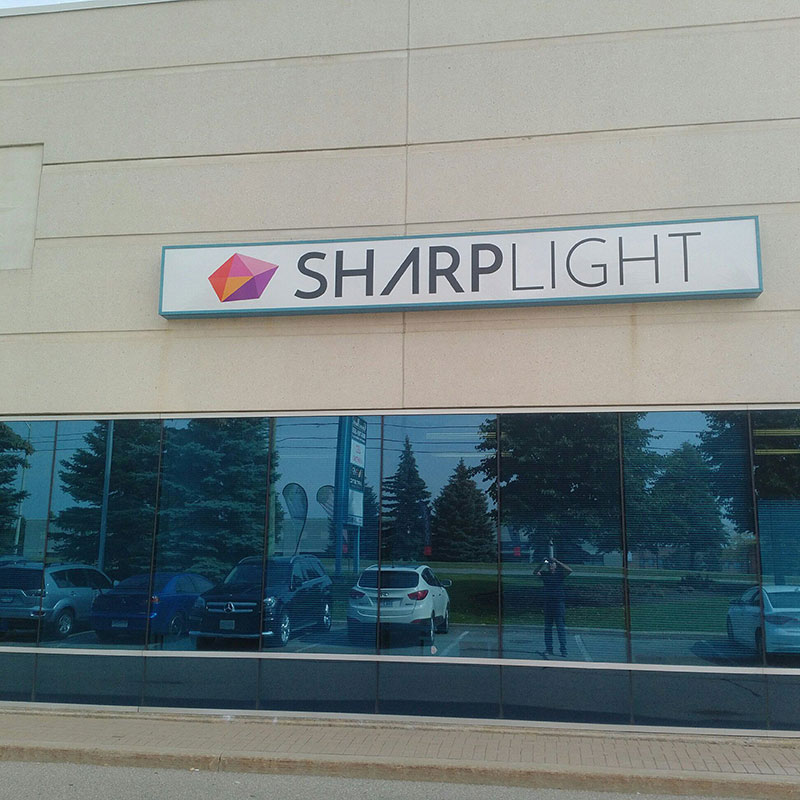Sharp Light Outdoor Signs