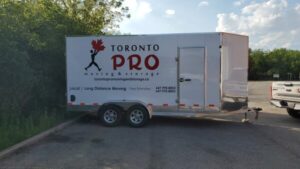 Toronto Pro Moving Trailer Wrap In Vaughan, ON - Sign Source Solution