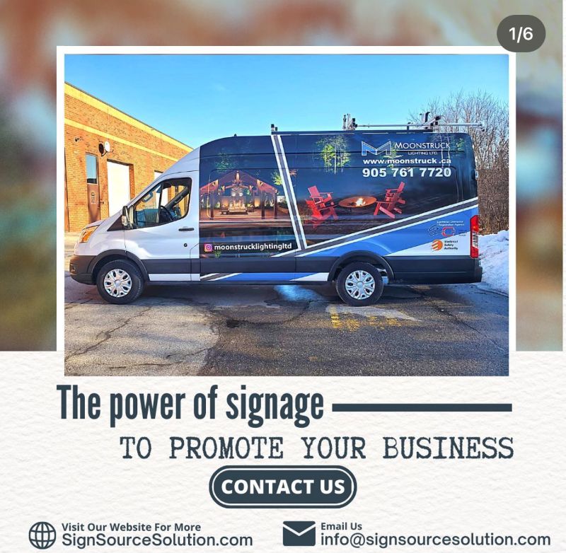 Vinyl Van Wrap Design & Installation in Ontario