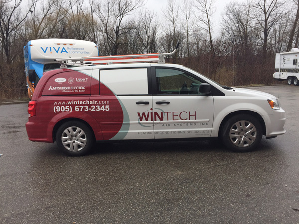 WinTech Vinyl Car Wraps for Advertising in Toronto