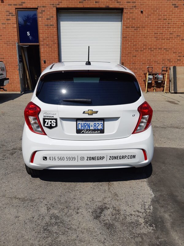 ZFS Integrated Systems Custom Car Wrap In Toronto, ON - Sign Source Solution