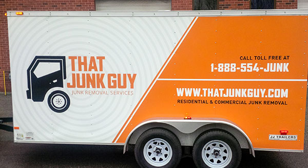 box trailer vinyl advertising wrap Toronto