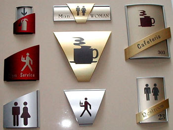 Custom Metal ADA Signs for Offices in Concord, ON