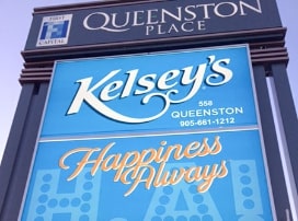Custom Pylon Sign for Kelsey