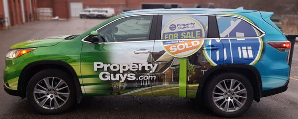 Property Guys vehicle wrap