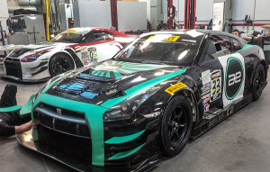 Custom full vinyl wraps for racing car by Sign Source Solution in Toronto, ON